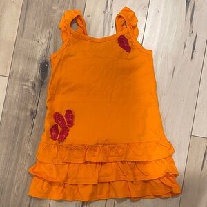 Crazy 8 Bright Orange dress size5/6